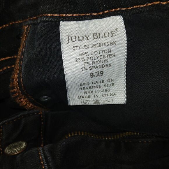 Judy Blue Jeans Size 29 Black Skinny Fit Everyday Wear Comfortable Pre-owned - Picture 3 of 16